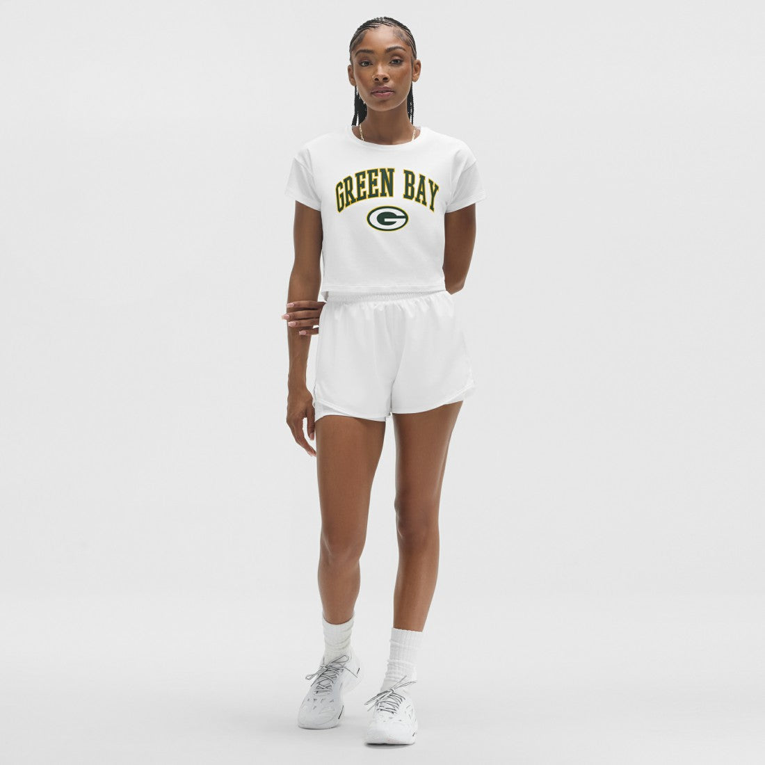 Green Bay Packers lululemon Women's Cates T-Shirt White