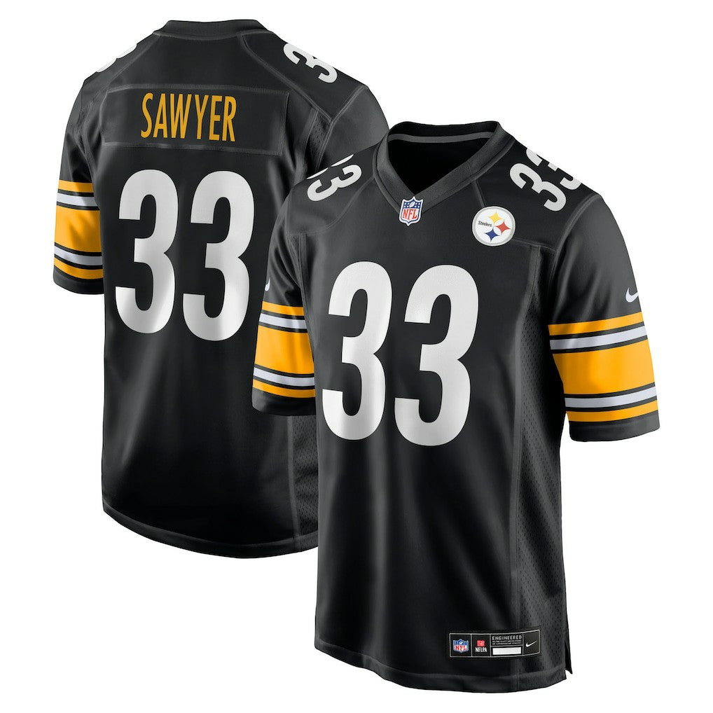 Nike Jack Sawyer Pittsburgh Steelers Team Game Jersey Black