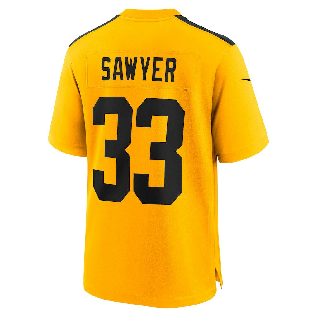 Nike Jack Sawyer Pittsburgh Steelers Alternate Game Jersey Gold