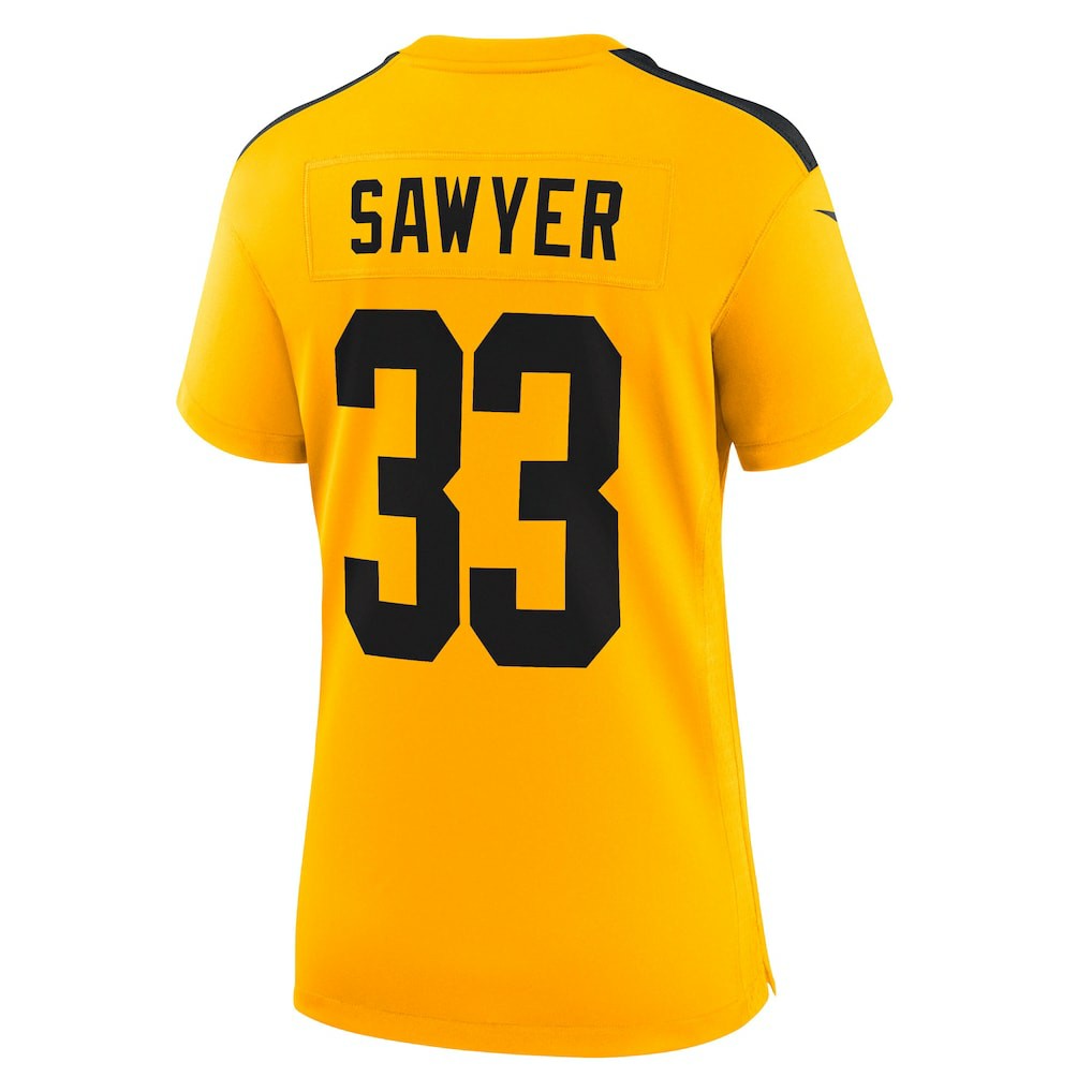 Nike Jack Sawyer Pittsburgh Steelers Women's Alternate Game Jersey Gold
