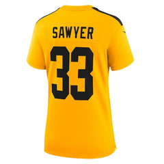Nike Jack Sawyer Pittsburgh Steelers Women's Alternate Game Jersey Gold