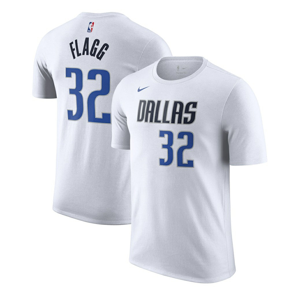 Cooper Flagg Dallas Mavericks 2025 NBA Draft First Round Pick Association Edition Name & Number T-Shirt for sale White | Nike for sale