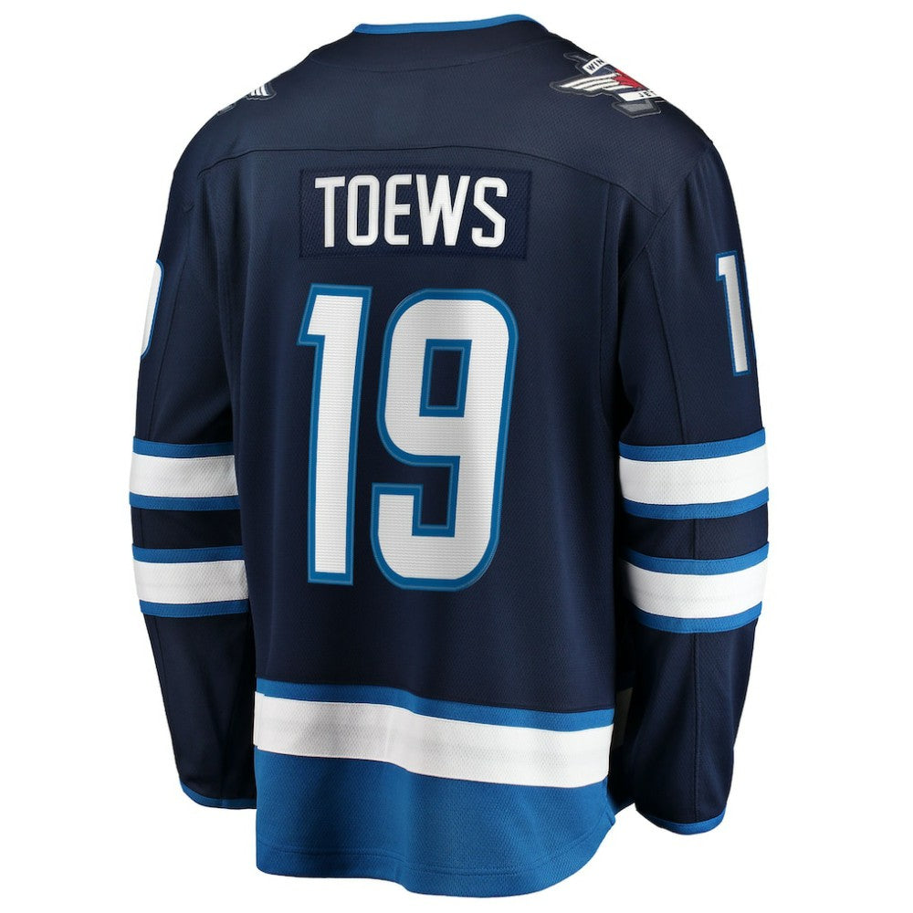 Jonathan Toews Winnipeg Jets Fanatics Home Breakaway Jersey - Navy - NHL 203268971