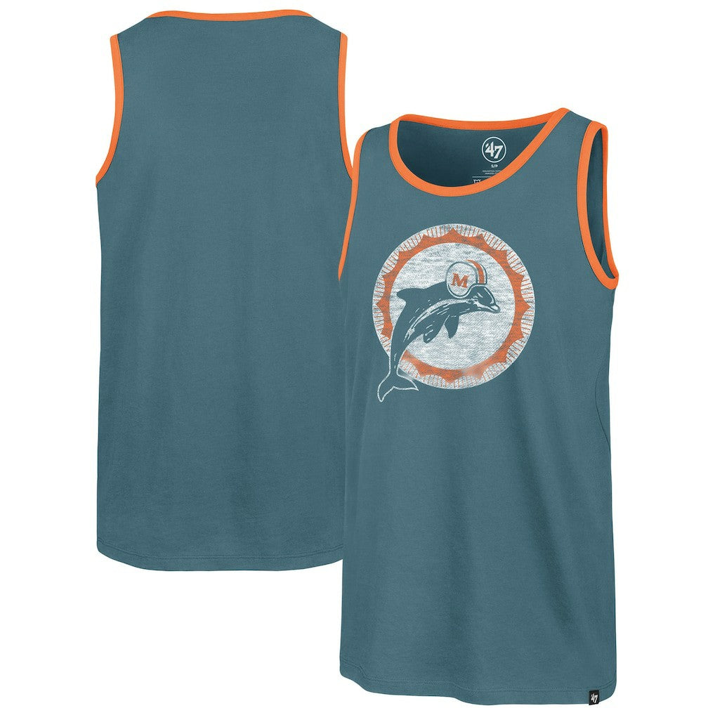 47 brand Miami Dolphins '47 Premier Franklin Tank Top Aqua