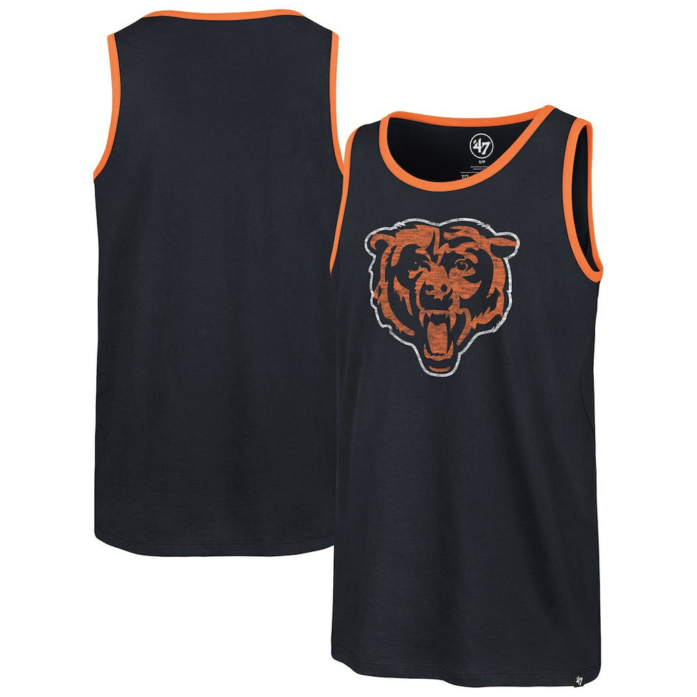 47 brand Chicago Bears '47 Premier Franklin Tank Top Navy