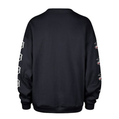 Detroit Tigers '47 Women's Trendy Team Go Big Oversized Sweatshirt - Navy - 47 brand Lifestyle
