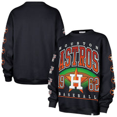 Houston Astros '47 Women's Trendy Team Go Big Oversized Sweatshirt - Navy - 47 brand on Sale