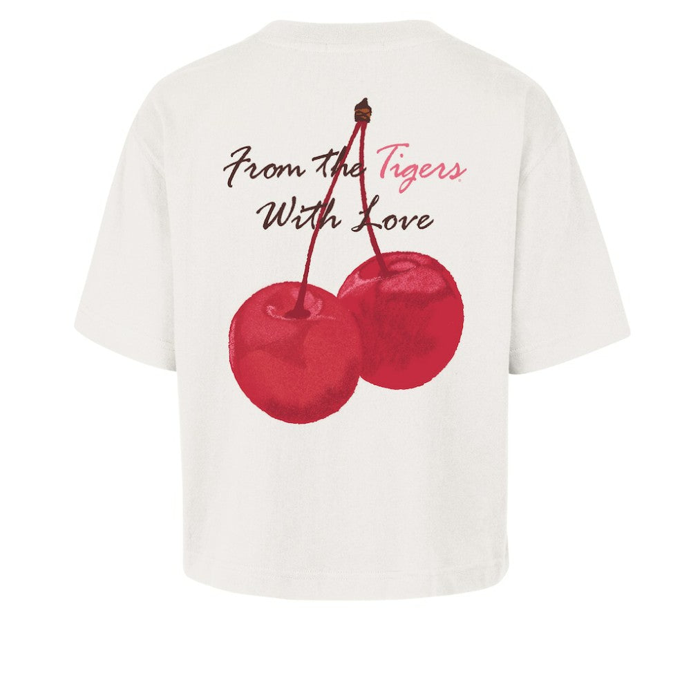 Detroit Tigers '47 Women's Love Letter Reed City T-Shirt - Cream - 47 brand on Sale