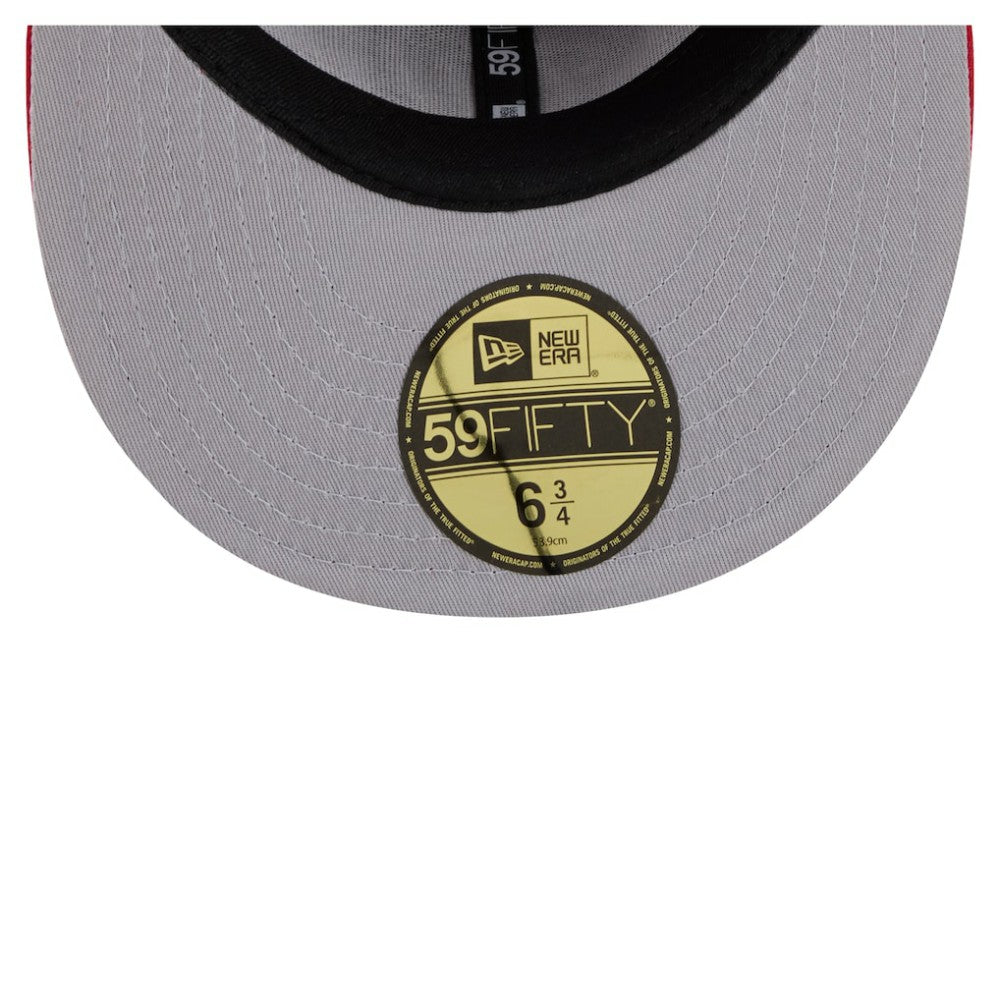 Washington Nationals New Era All Over 59FIFTY Fitted Hat - Red - New Era Discount