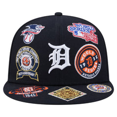 Detroit Tigers New Era All Over 59FIFTY Fitted Hat - Navy - New Era Online