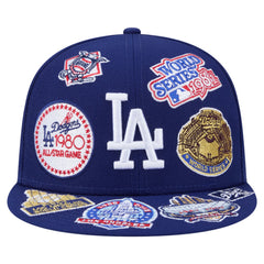 Los Angeles Dodgers New Era All Over 59FIFTY Fitted Hat - Royal - New Era Lifestyle