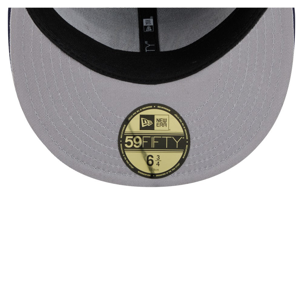 Milwaukee Brewers New Era All Over 59FIFTY Fitted Hat - Navy - New Era Lifestyle