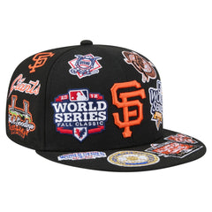 San Francisco Giants New Era All Over 59FIFTY Fitted Hat - Black - New Era Online