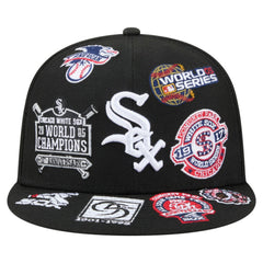 Chicago White Sox New Era All Over 59FIFTY Fitted Hat - Black - New Era Sale