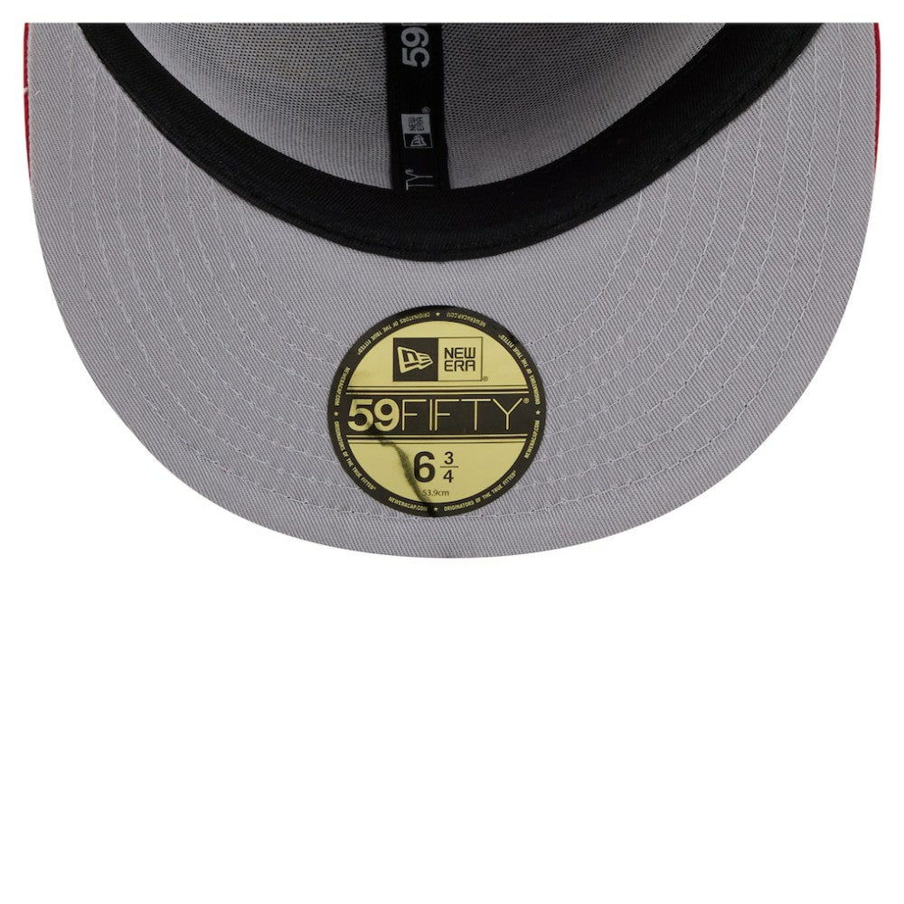 Cincinnati Reds New Era All Over 59FIFTY Fitted Hat - Red - New Era Online