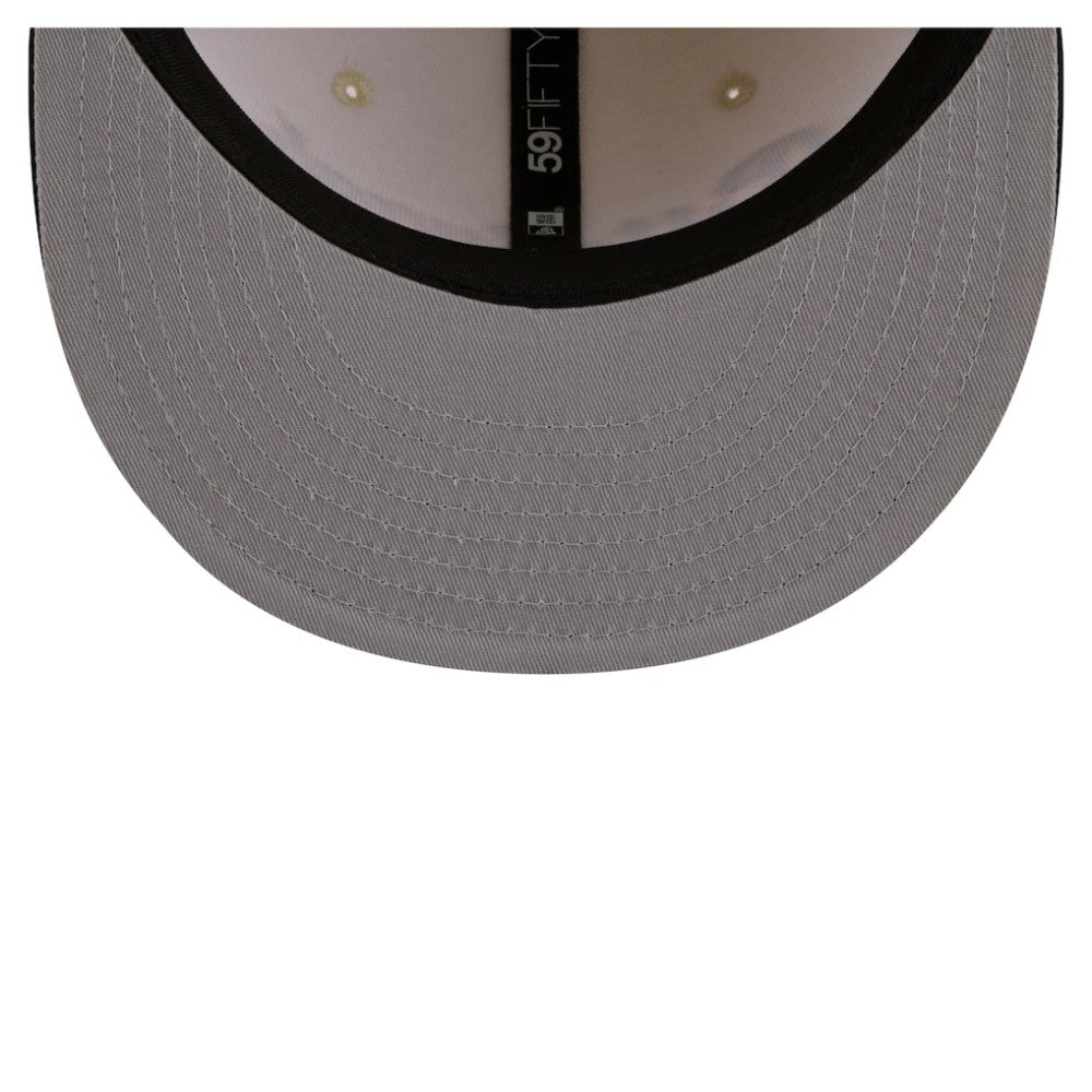 Pittsburgh Pirates New Era Two-Tone Stitch 59FIFTY Fitted Hat - Cream - New Era Online