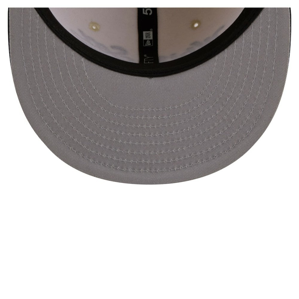 Chicago White Sox New Era Two-Tone Stitch 59FIFTY Fitted Hat - Cream - New Era Online