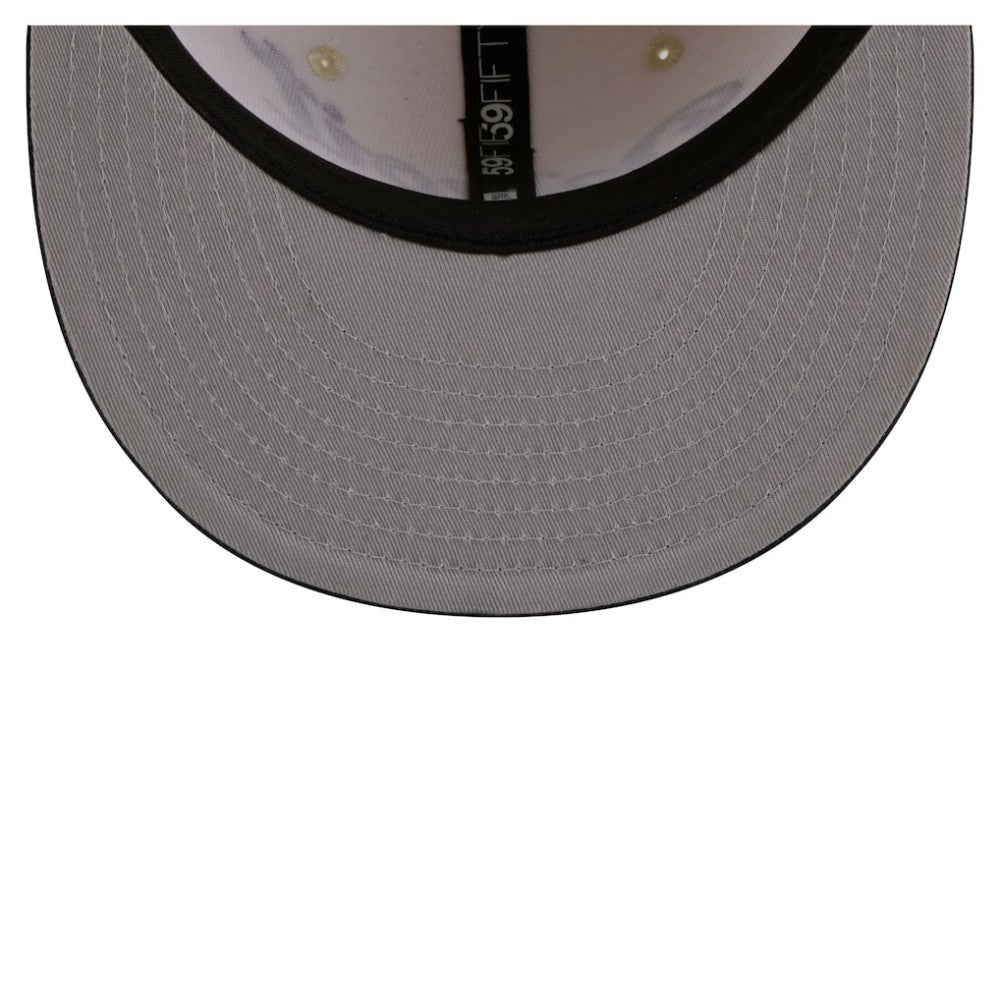 Detroit Tigers New Era Two-Tone Stitch 59FIFTY Fitted Hat - Cream - New Era Discount