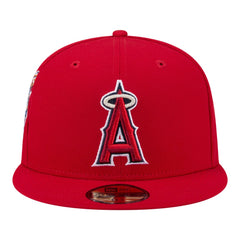 Los Angeles Angels New Era Hidden Hit 59FIFTY Fitted Hat - Red - New Era Discount
