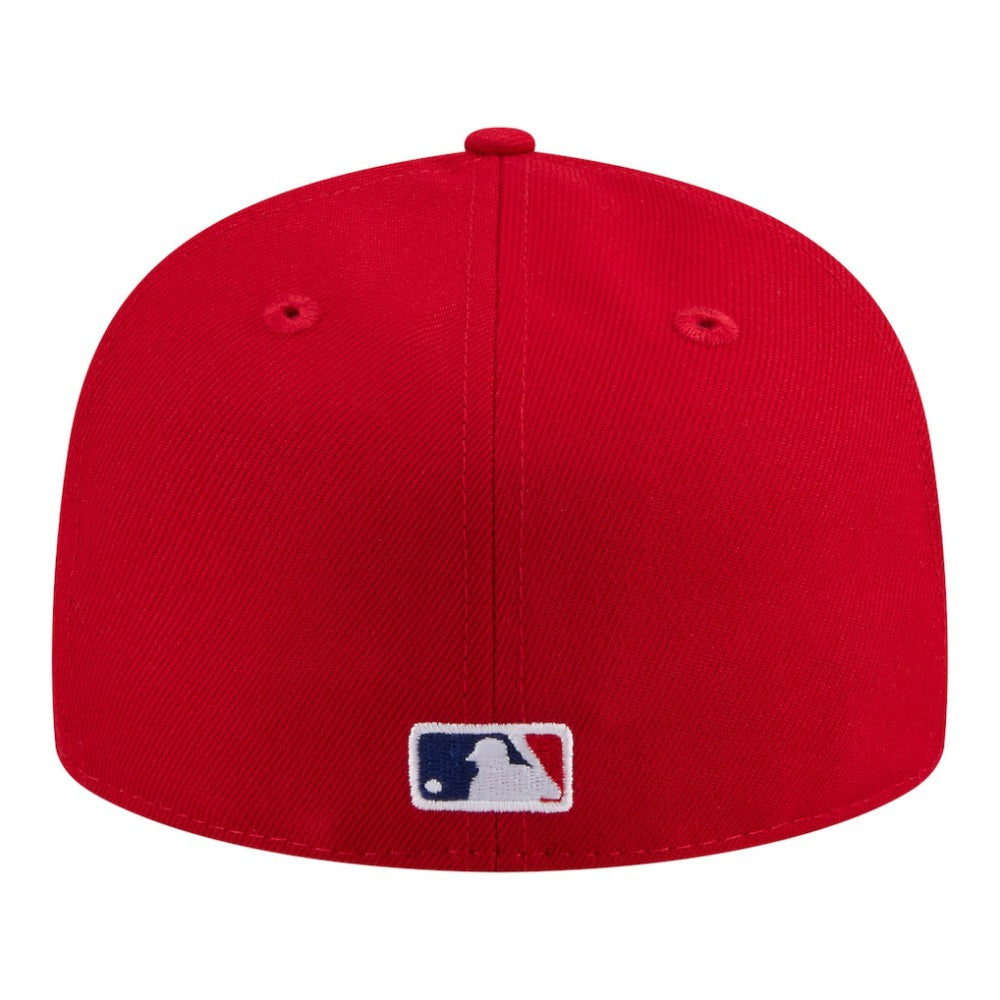 Philadelphia Phillies New Era Hidden Hit 59FIFTY Fitted Hat - Red - New Era Discount