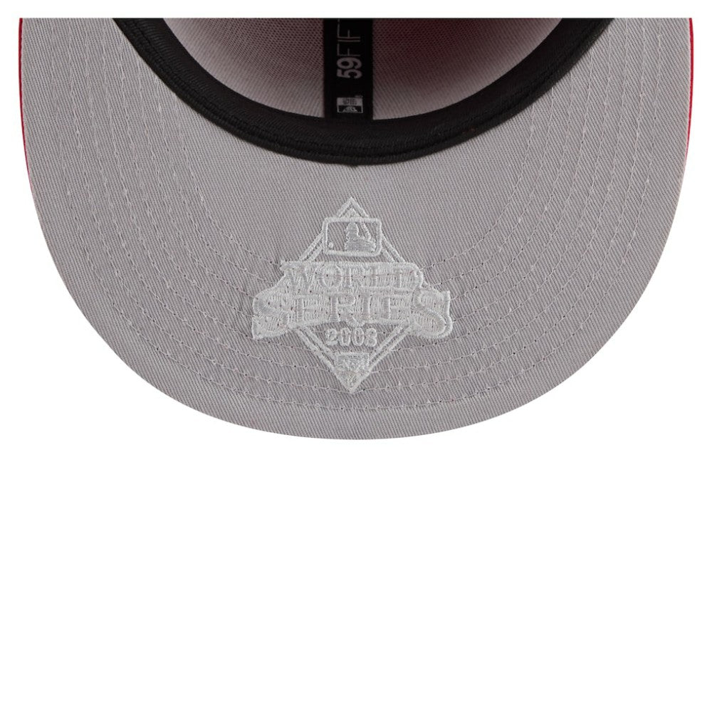Philadelphia Phillies New Era Hidden Hit 59FIFTY Fitted Hat - Red - New Era Discount