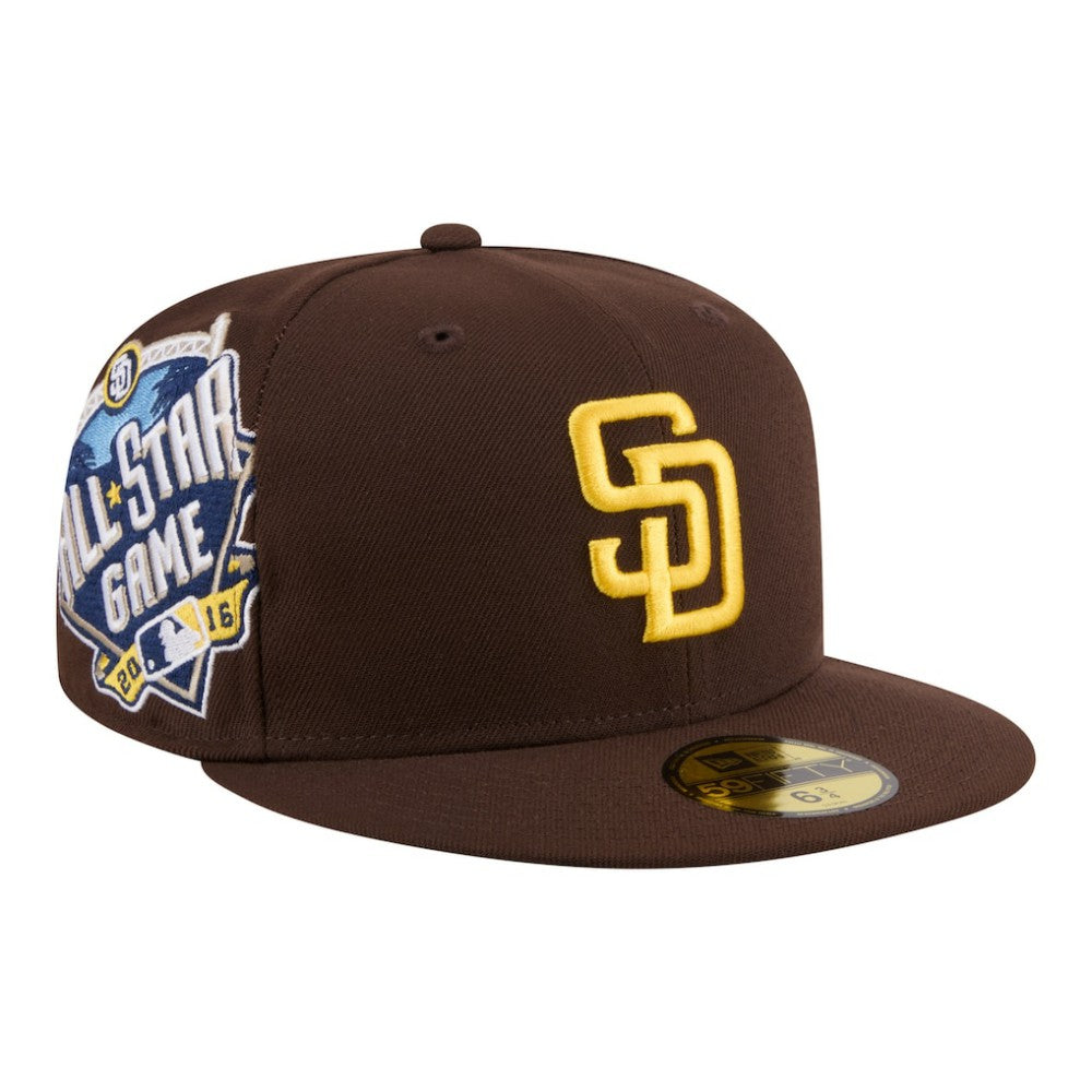 San Diego Padres New Era Hidden Hit 59FIFTY Fitted Hat - Brown - New Era Online
