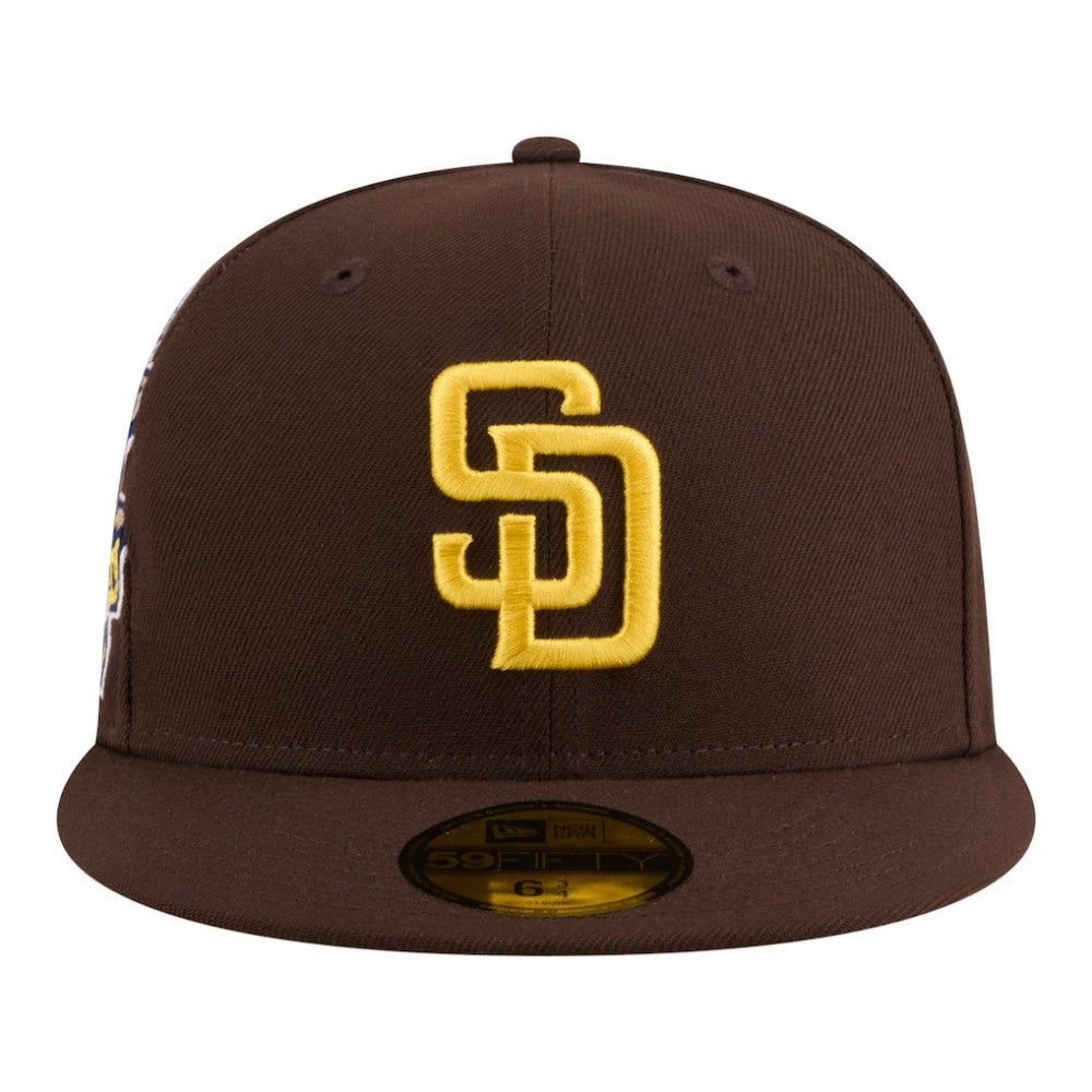 San Diego Padres New Era Hidden Hit 59FIFTY Fitted Hat - Brown - New Era Online