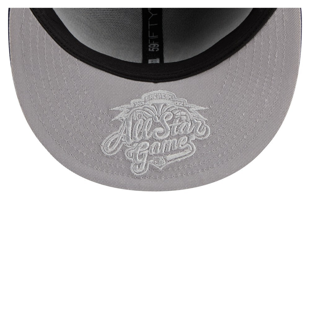 Milwaukee Brewers New Era Hidden Hit 59FIFTY Fitted Hat - Navy - New Era on Sale