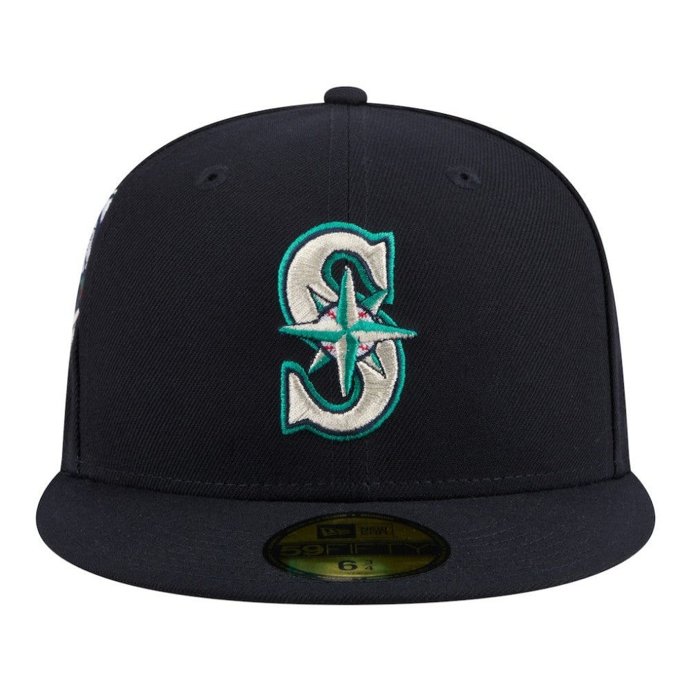 Seattle Mariners New Era Hidden Hit 59FIFTY Fitted Hat - Navy - New Era Online