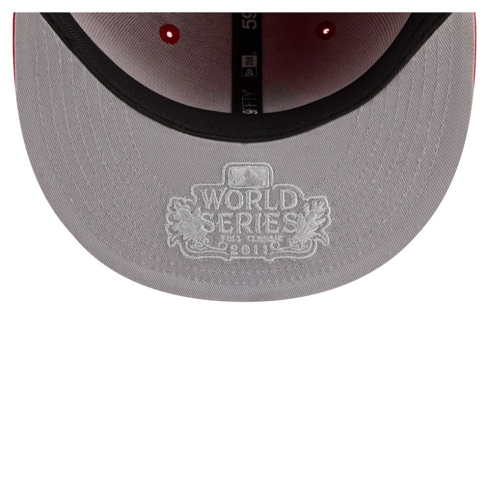 St. Louis Cardinals New Era Hidden Hit 59FIFTY Fitted Hat - Red - New Era Online