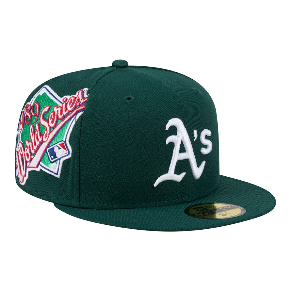 Athletics New Era Hidden Hit 59FIFTY Fitted Hat - Green - New Era Online