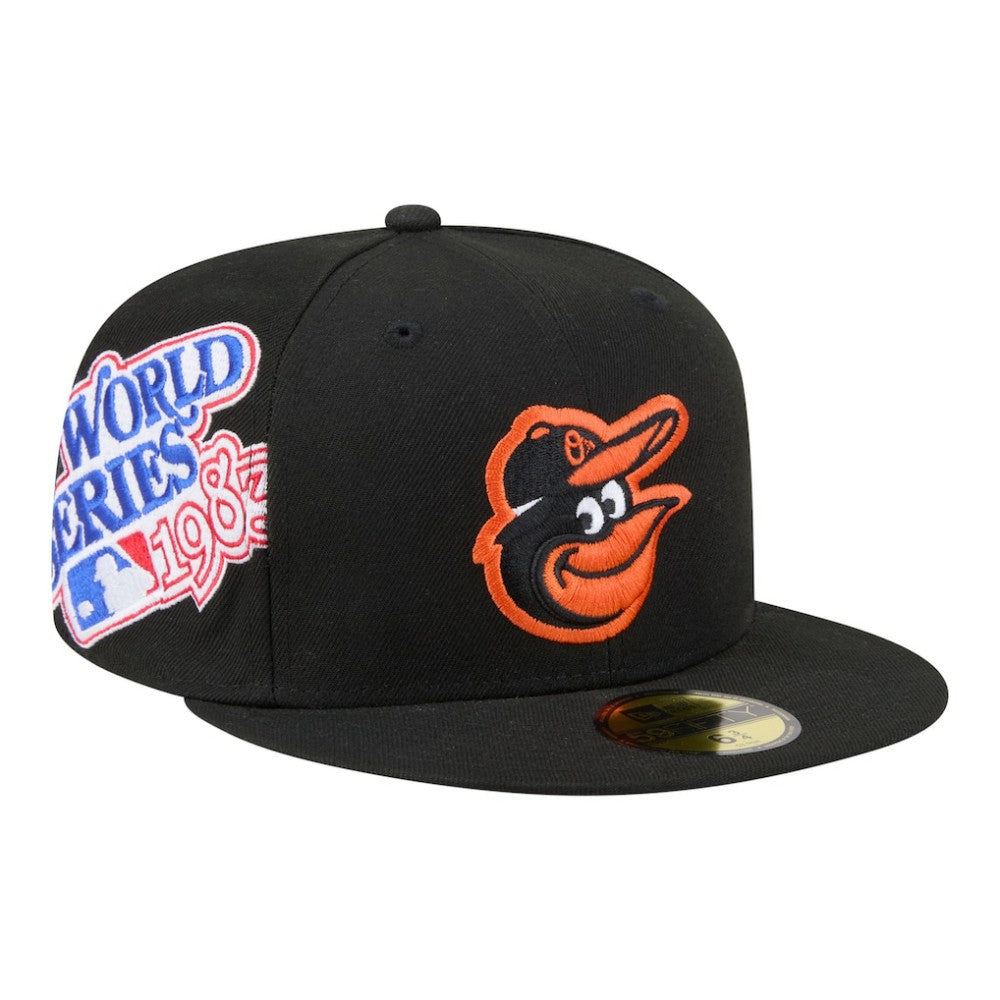 Baltimore Orioles New Era Hidden Hit 59FIFTY Fitted Hat - Black - New Era on Sale