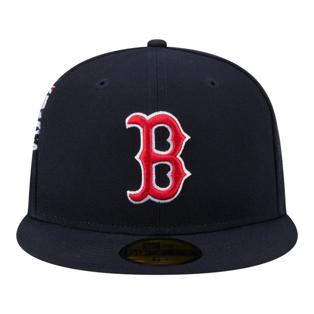 Boston Red Sox New Era Hidden Hit 59FIFTY Fitted Hat - Navy - New Era on Sale