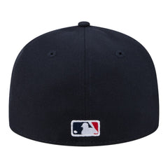 Atlanta Braves New Era Hidden Hit 59FIFTY Fitted Hat - Navy - New Era Discount