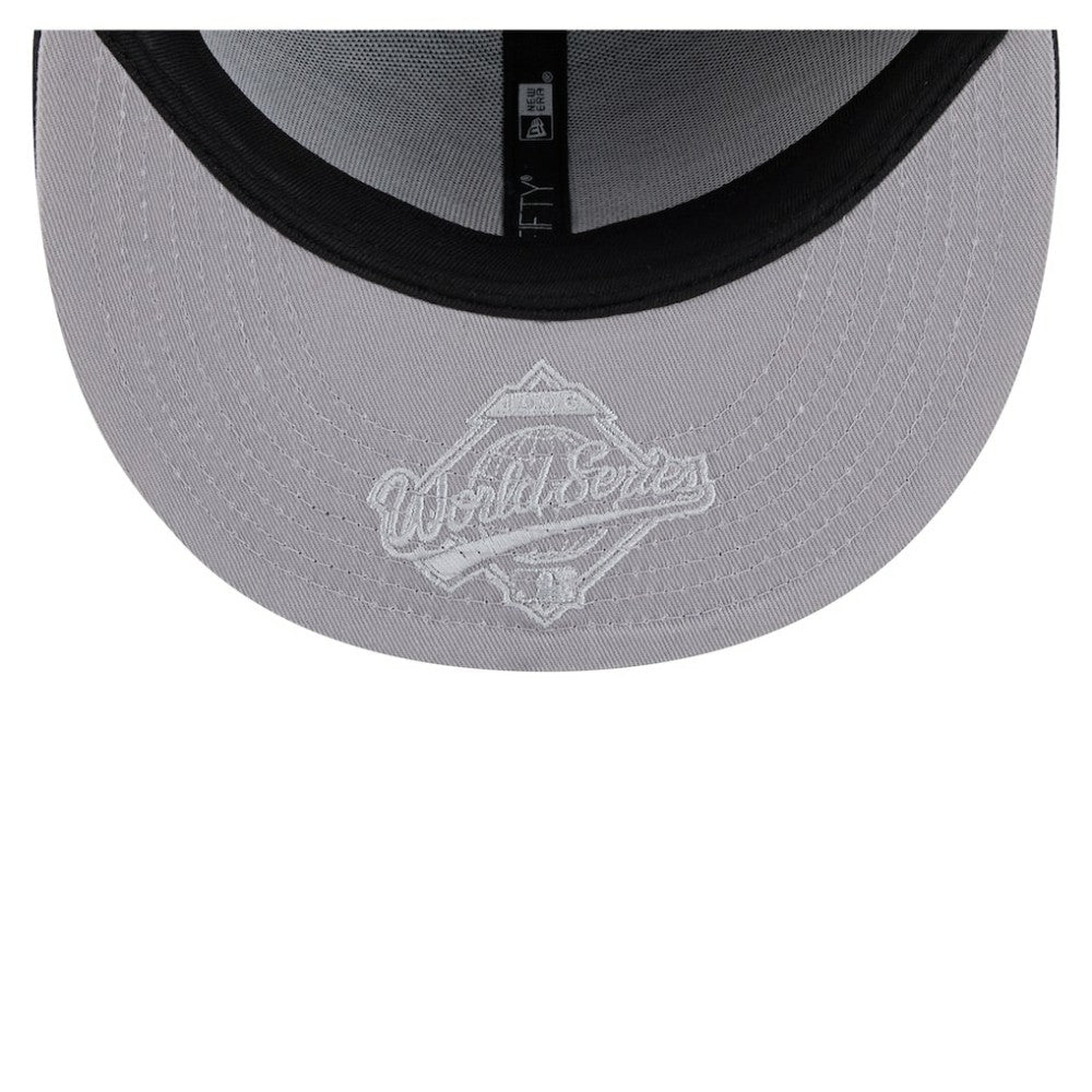 Atlanta Braves New Era Hidden Hit 59FIFTY Fitted Hat - Navy - New Era Discount