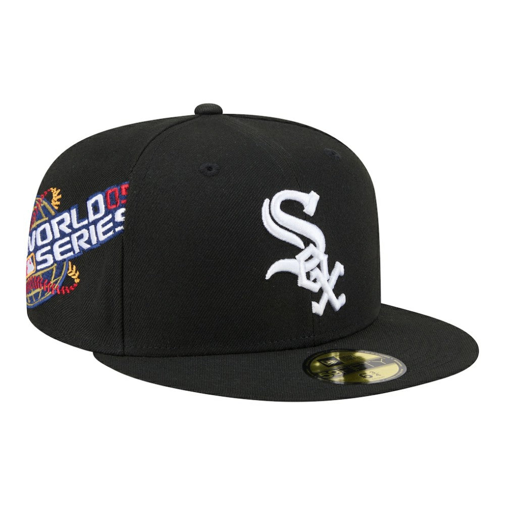 Chicago White Sox New Era Hidden Hit 59FIFTY Fitted Hat - Black - New Era Lifestyle