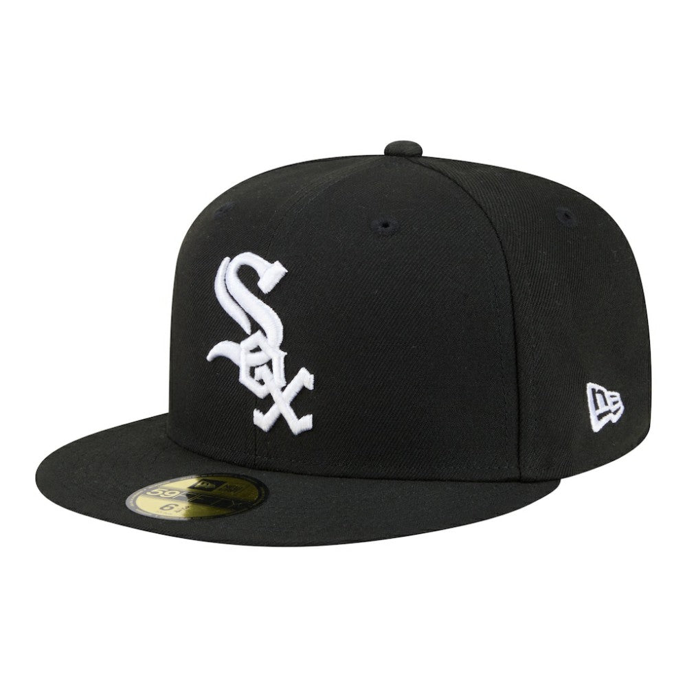 Chicago White Sox New Era Hidden Hit 59FIFTY Fitted Hat - Black - New Era Lifestyle