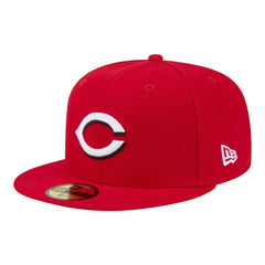 Cincinnati Reds New Era Hidden Hit 59FIFTY Fitted Hat - Red - New Era Discount
