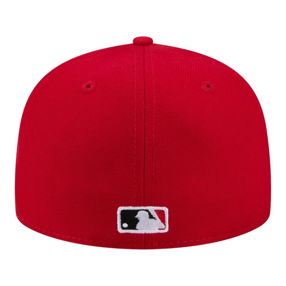 Cincinnati Reds New Era Hidden Hit 59FIFTY Fitted Hat - Red - New Era Discount