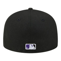 Colorado Rockies New Era Hidden Hit 59FIFTY Fitted Hat - Black - New Era on Sale