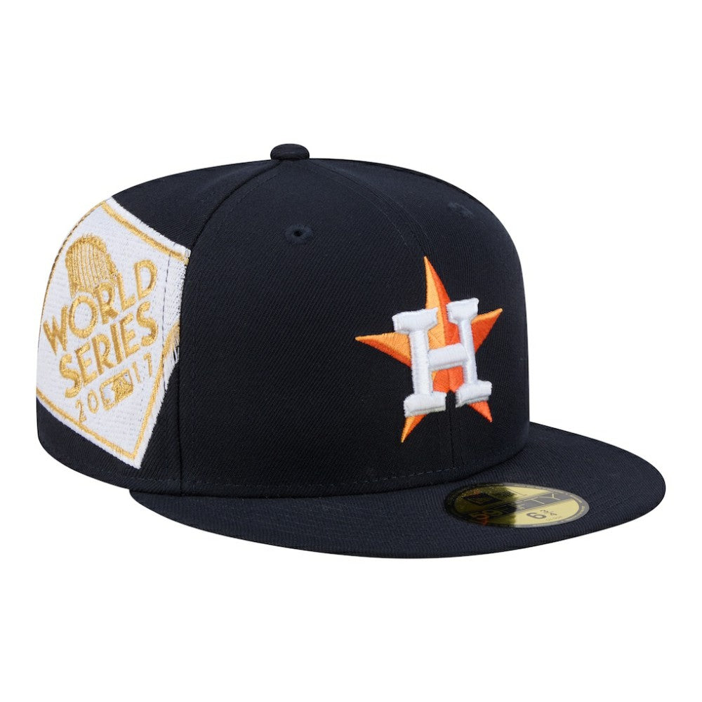 Houston Astros New Era Hidden Hit 59FIFTY Fitted Hat - Navy - New Era Discount