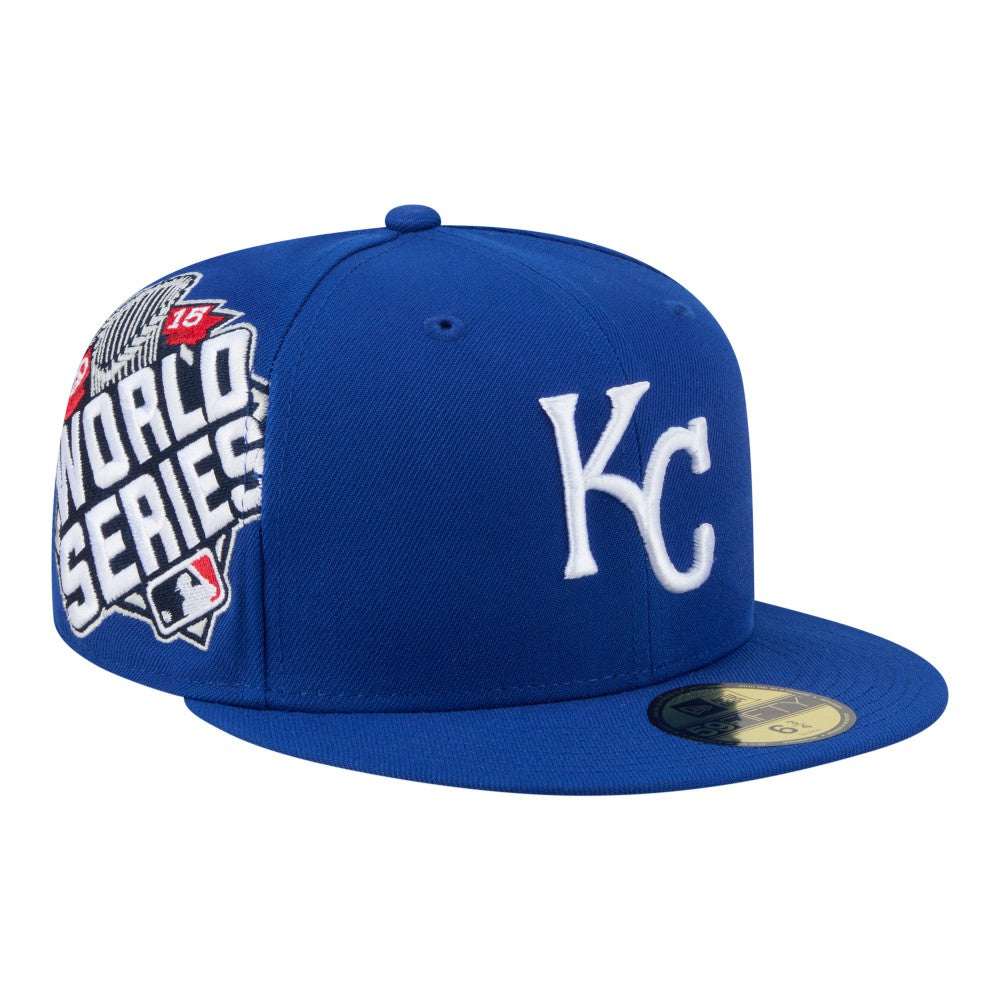 Kansas City Royals New Era Hidden Hit 59FIFTY Fitted Hat - Royal - New Era on Sale