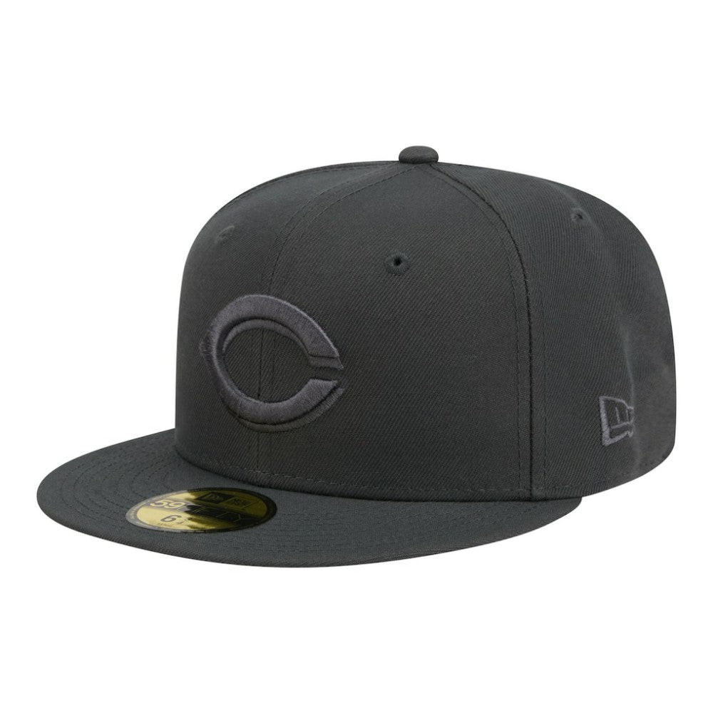 Cincinnati Reds New Era Color Pack 59FIFTY Fitted Hat - Charcoal - New Era Discount