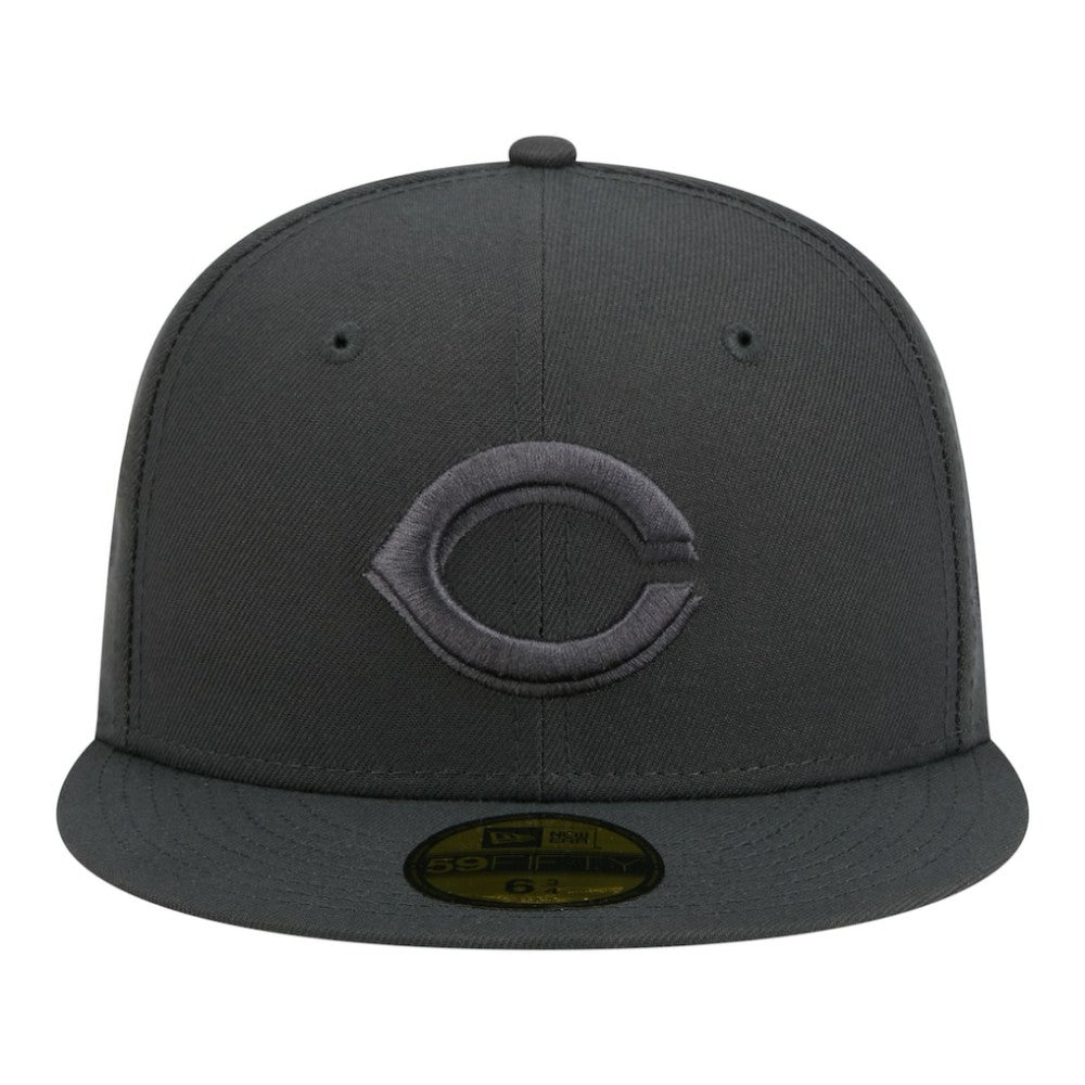 Cincinnati Reds New Era Color Pack 59FIFTY Fitted Hat - Charcoal - New Era Discount