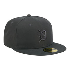 Detroit Tigers New Era Color Pack 59FIFTY Fitted Hat - Charcoal - New Era Discount