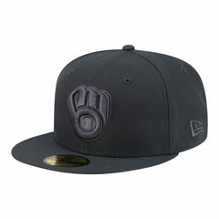 Milwaukee Brewers New Era Color Pack 59FIFTY Fitted Hat - Charcoal - New Era Lifestyle