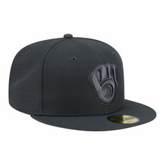 Milwaukee Brewers New Era Color Pack 59FIFTY Fitted Hat - Charcoal - New Era Lifestyle