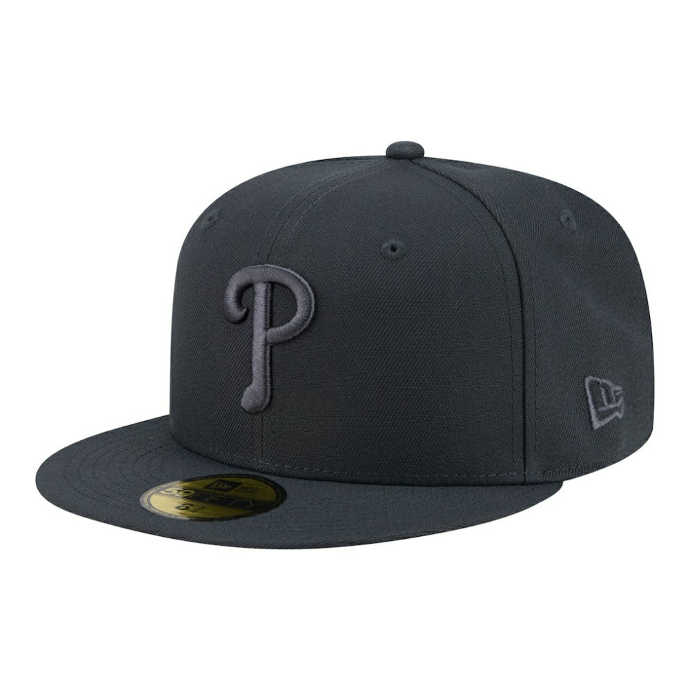 Philadelphia Phillies New Era Color Pack 59FIFTY Fitted Hat - Charcoal - New Era Discount