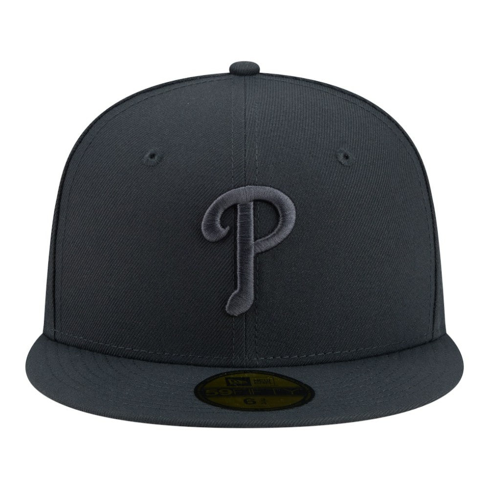 Philadelphia Phillies New Era Color Pack 59FIFTY Fitted Hat - Charcoal - New Era Discount