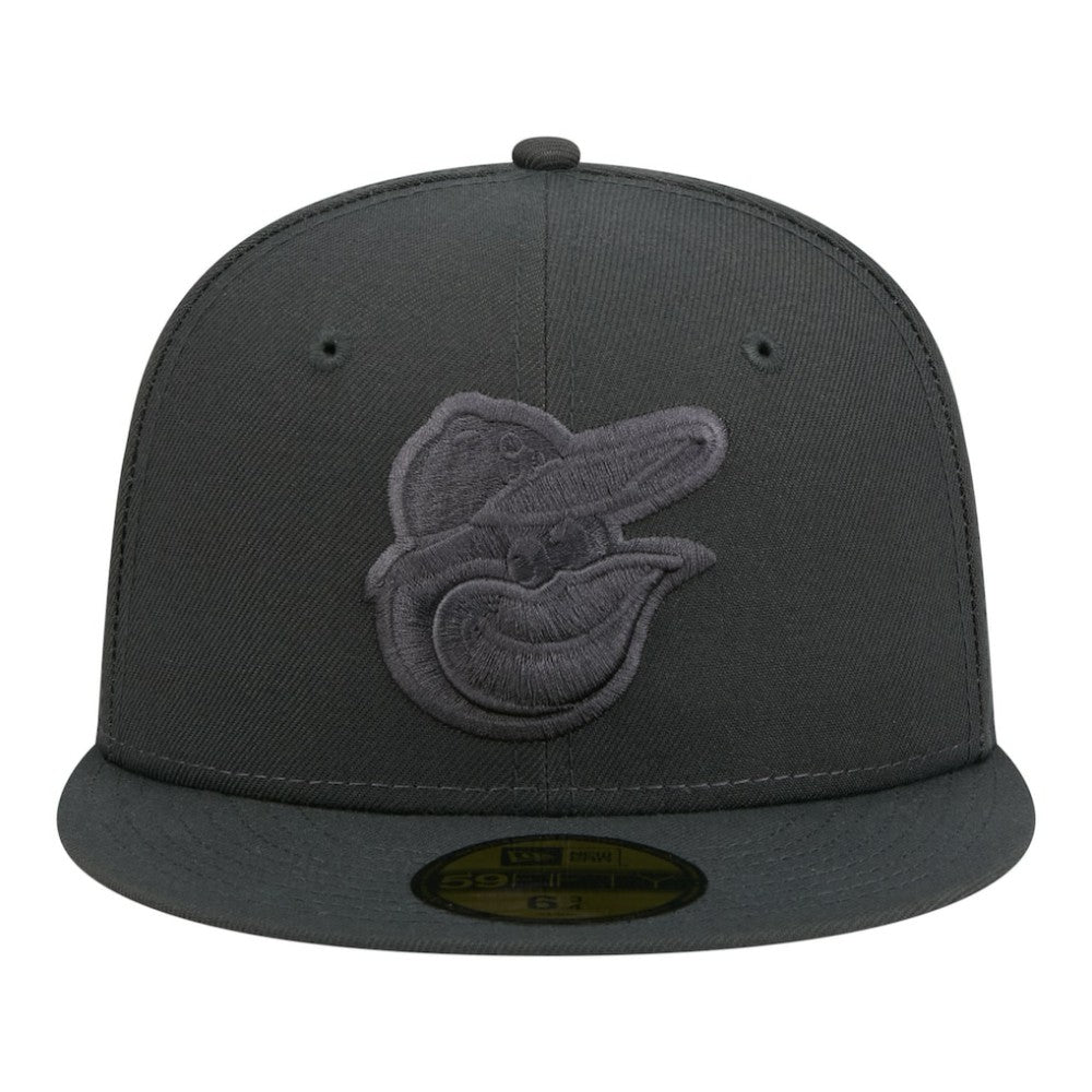 Baltimore Orioles New Era Color Pack 59FIFTY Fitted Hat - Charcoal - New Era Discount